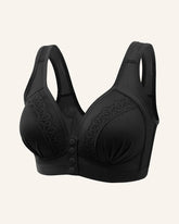 Front Button Breathable Skin-Friendly Cotton Bra
