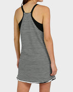 All-Day Comfort Romper Dress with Built-In Shorts