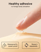 2 Pairs Front Closure Adhesive Push-Up Invisible Bra