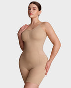EasySlide Pull-Down Shapewear Bodysuit