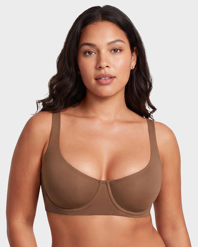 Bare-Edge™ Unlined Demi Bra with Jelly Gel