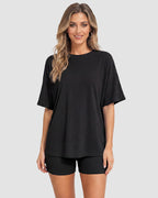 2-Piece Biker Short Lounge Set for Everyday Wear