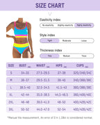 Sporty Colorblock Bikini Set (3-Piece)