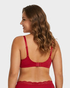 Deep V Lace Push-Up Bra