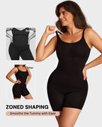 EasySlide Pull-Down Shapewear Bodysuit