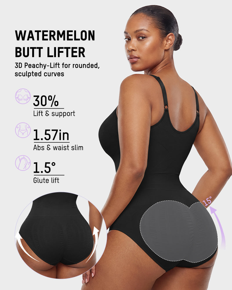 Deep V Camisole Bodysuit Shapewear