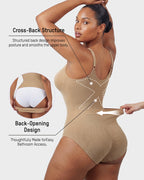 Deep V Camisole Bodysuit Shapewear