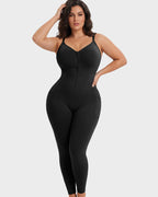Easyslide™ Deep V Front Zip Full Body Shaper