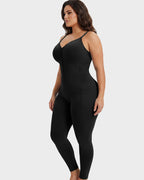 Easyslide™ Deep V Front Zip Full Body Shaper