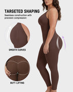 Easyslide™ Deep V Front Zip Full Body Shaper