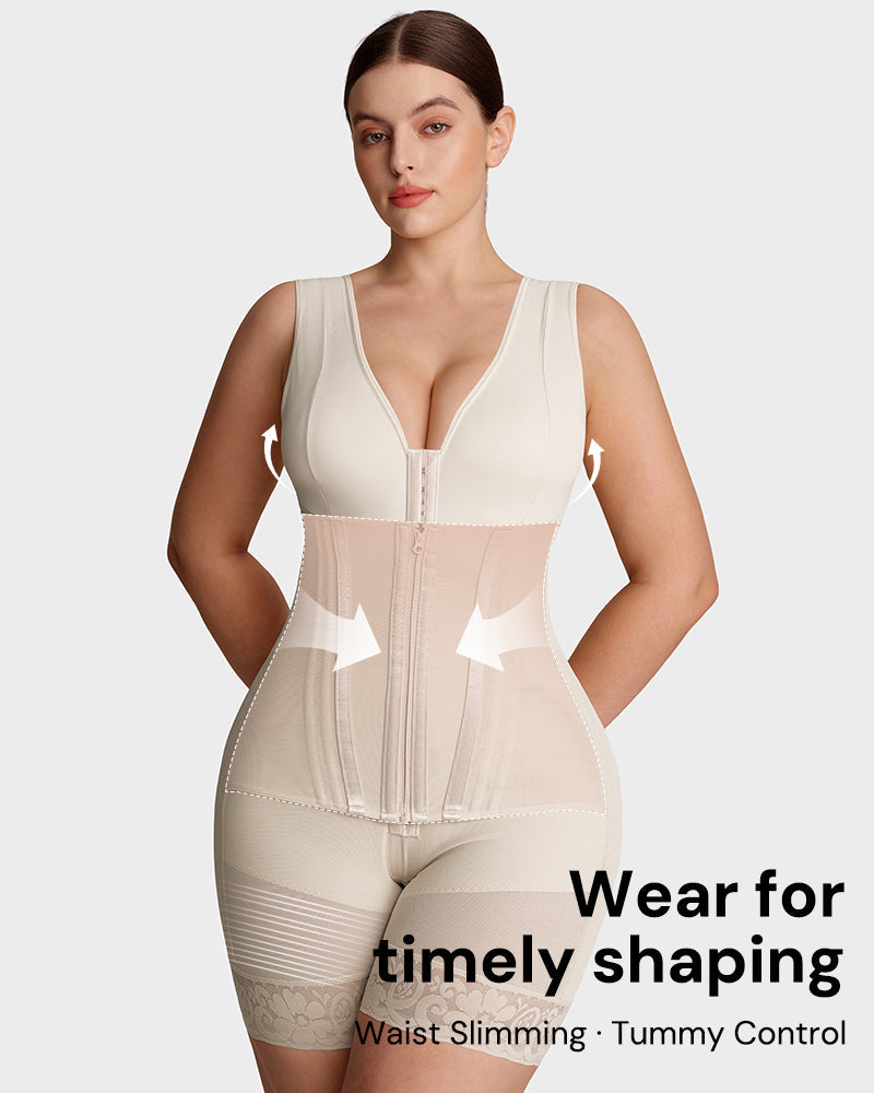 Fajas Colombianas Double Tummy Control Full Body Shapewear