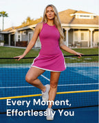 High Neck Seamless Workout Tank – Built-In Bra Top