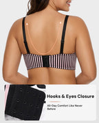 Instant Boost Lace-Up Padded Push Up Bra