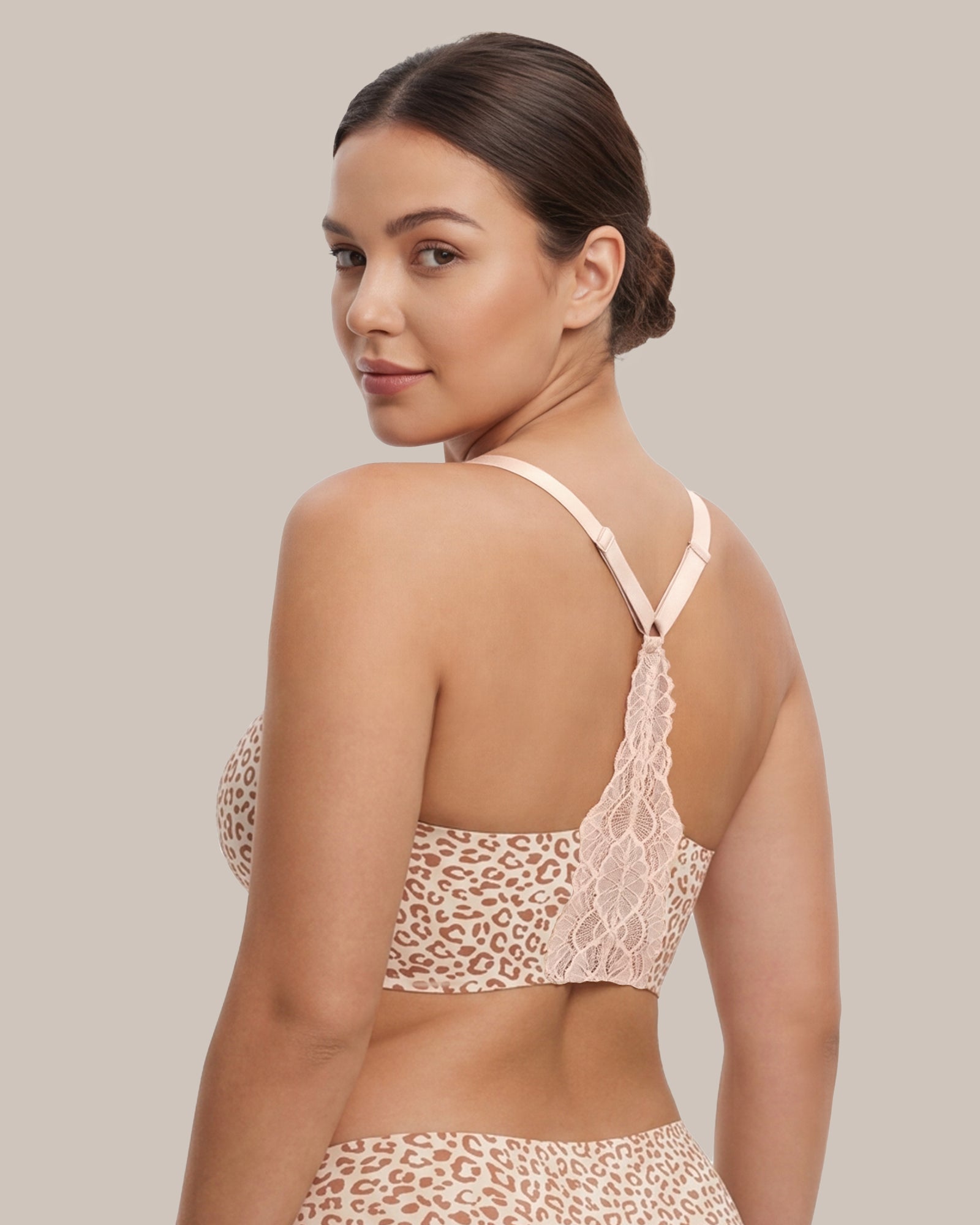 Invisible Backless Lace Bralette