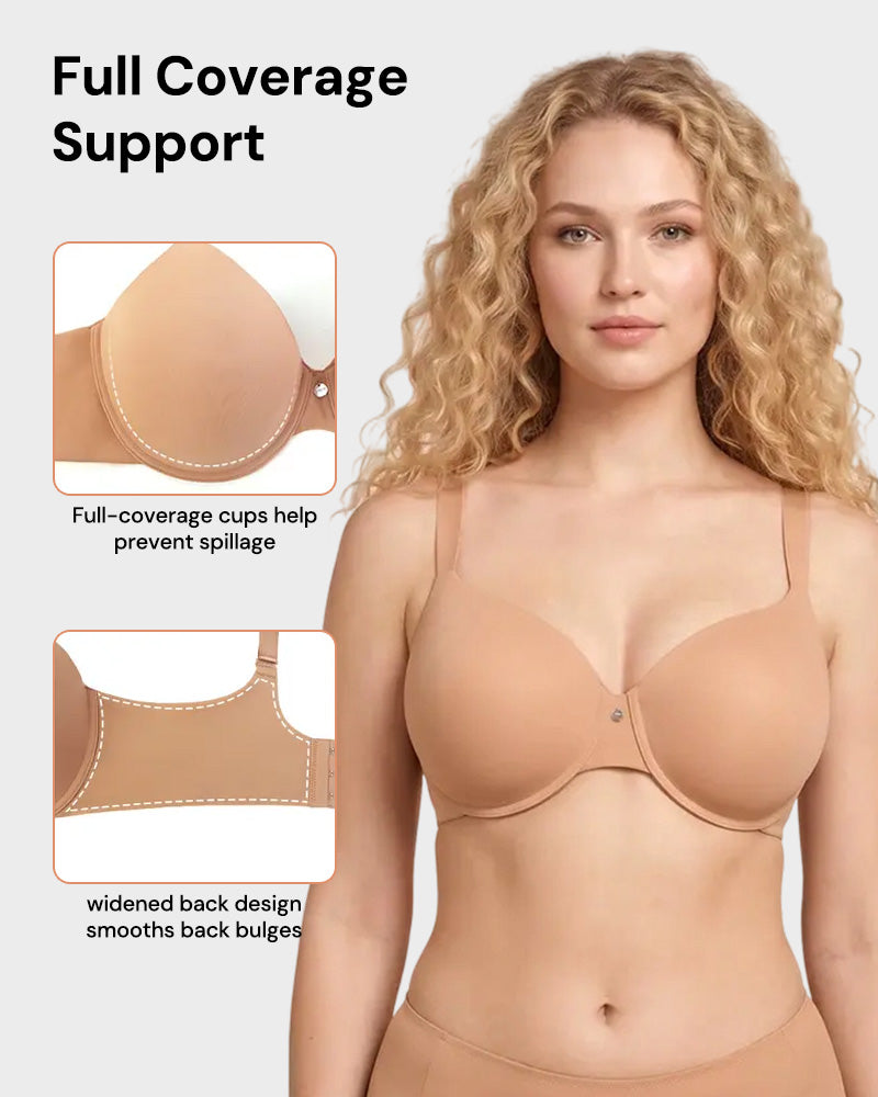 Lightweight Seamless Minimizer T-Shirt Bra