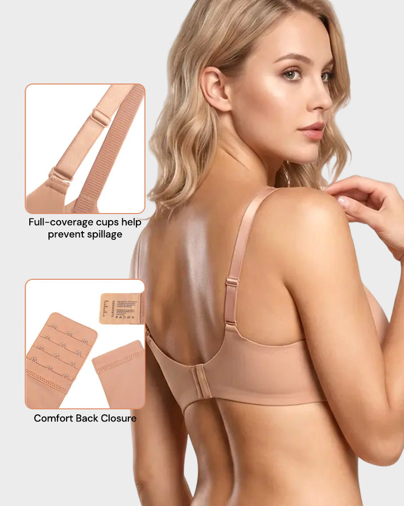 Lightweight Seamless Minimizer T-Shirt Bra