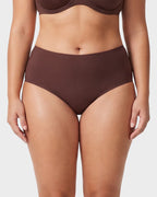 5-Pack No Show High-Waist Briefs for Everyday Seamless Comfort