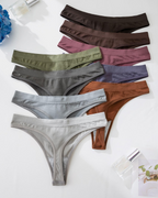Soft & Breathable Low-Rise Thong Multipack