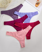 Soft & Breathable Low-Rise Thong Multipack
