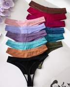 Soft & Breathable Low-Rise Thong Multipack