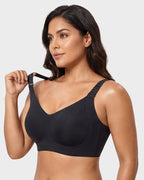 Piano Clasp™ V-Neck Wireless Minimizer Bra