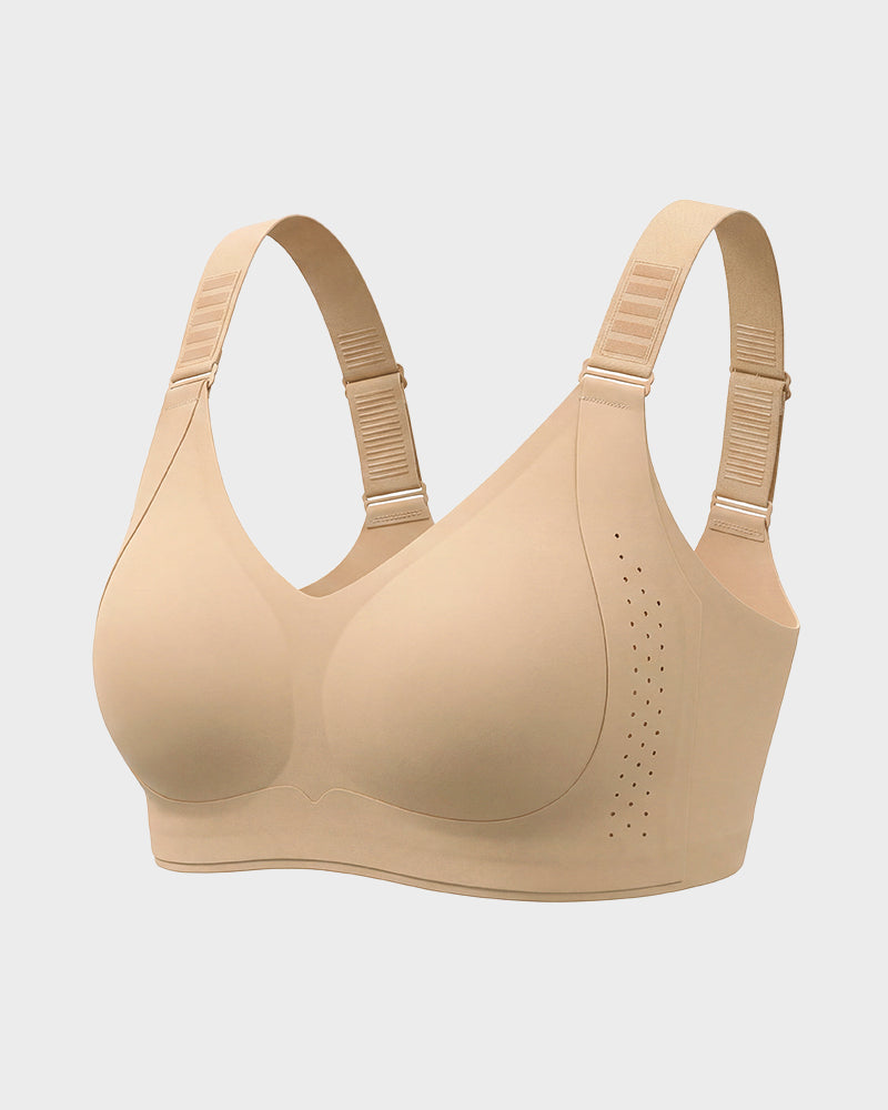 Piano Clasp™ V-Neck Wireless Minimizer Bra