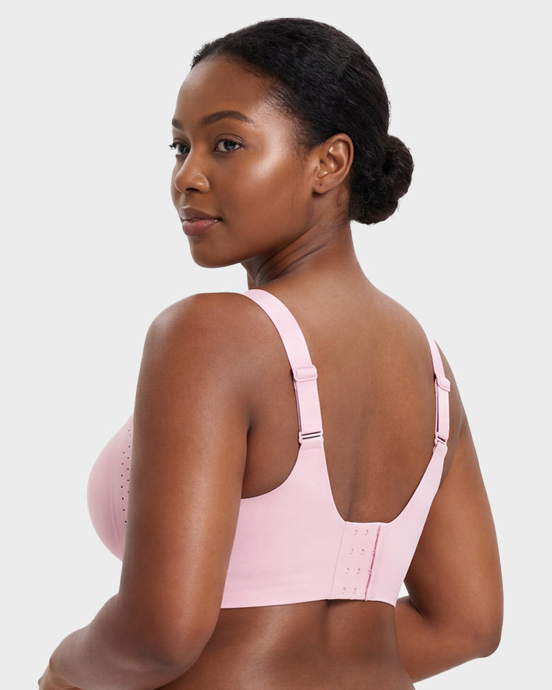 Piano Clasp™ V-Neck Wireless Minimizer Bra