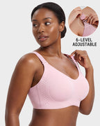 Piano Clasp™ V-Neck Wireless Minimizer Bra