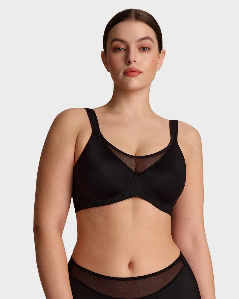 Plus Size Cooling Full Coverage Minimizer Bra