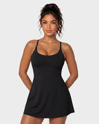 Plush Backless Active Dress-Easy Peezy