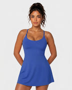 Plush Backless Active Dress-Easy Peezy