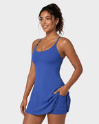 Plush Backless Active Dress-Easy Peezy