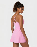 Plush Backless Active Dress-Easy Peezy