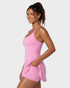 Plush Backless Active Dress-Easy Peezy