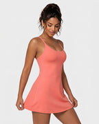 Plush Backless Active Dress-Easy Peezy