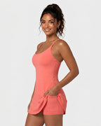 Plush Backless Active Dress-Easy Peezy