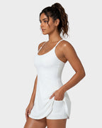 Plush Backless Active Dress-Easy Peezy