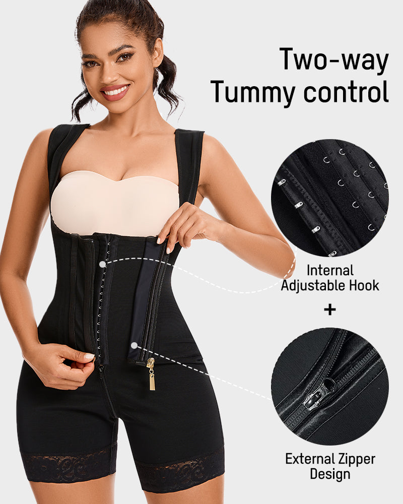 Prenda de compresión posoperatoria para abdominoplastia