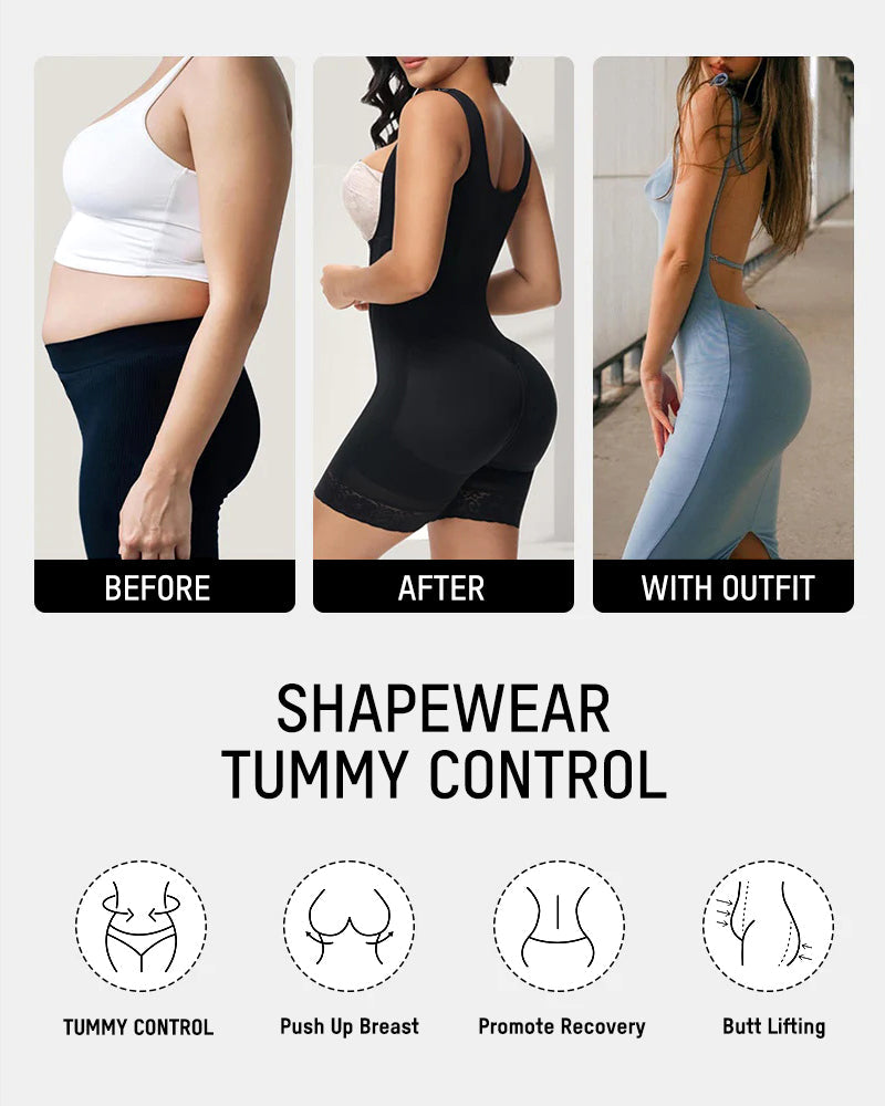 Prenda de compresión posoperatoria para abdominoplastia