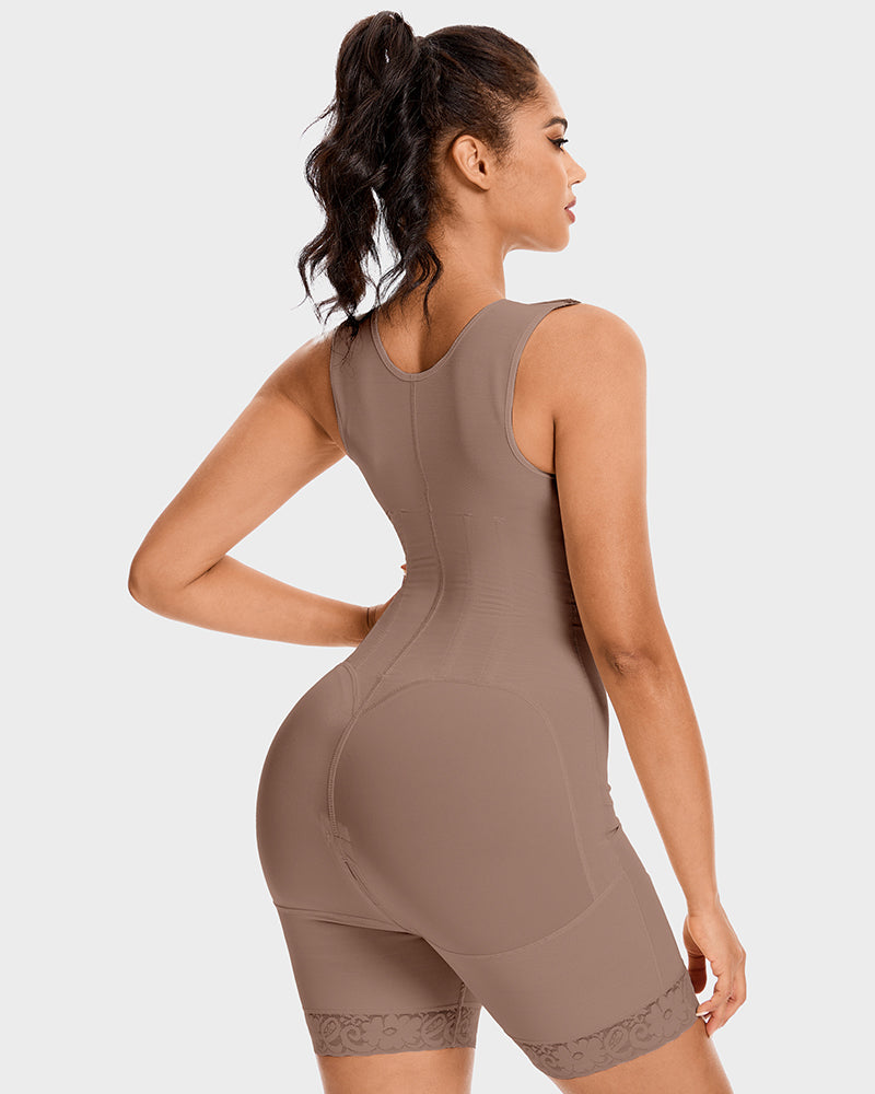 Prenda de compresión posoperatoria para abdominoplastia
