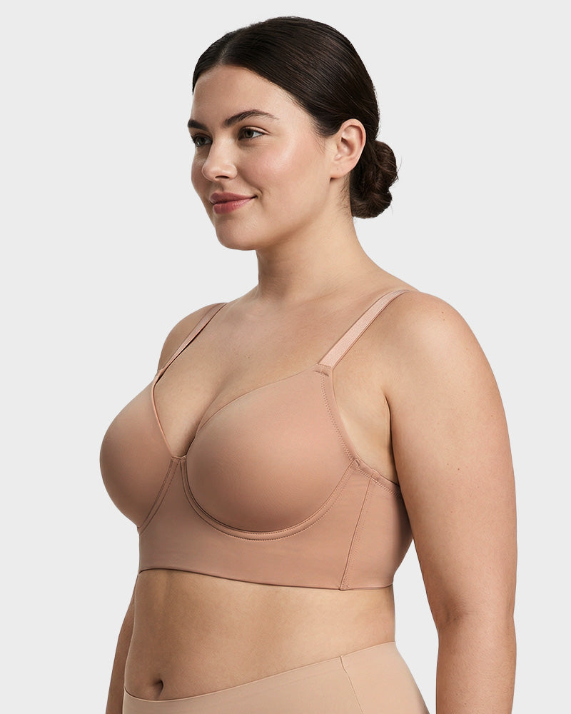 Seamless Minimizer Bra for Fuller Bust Support