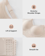 Seamless Wireless Bra for Natural Comfort