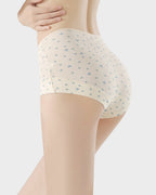 5-Pack Antibacterial Cotton Seamless Boxer Panties