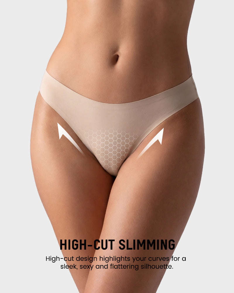 5-Pack Invisible Seamless Thongs