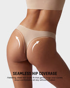 5-Pack Invisible Seamless Thongs