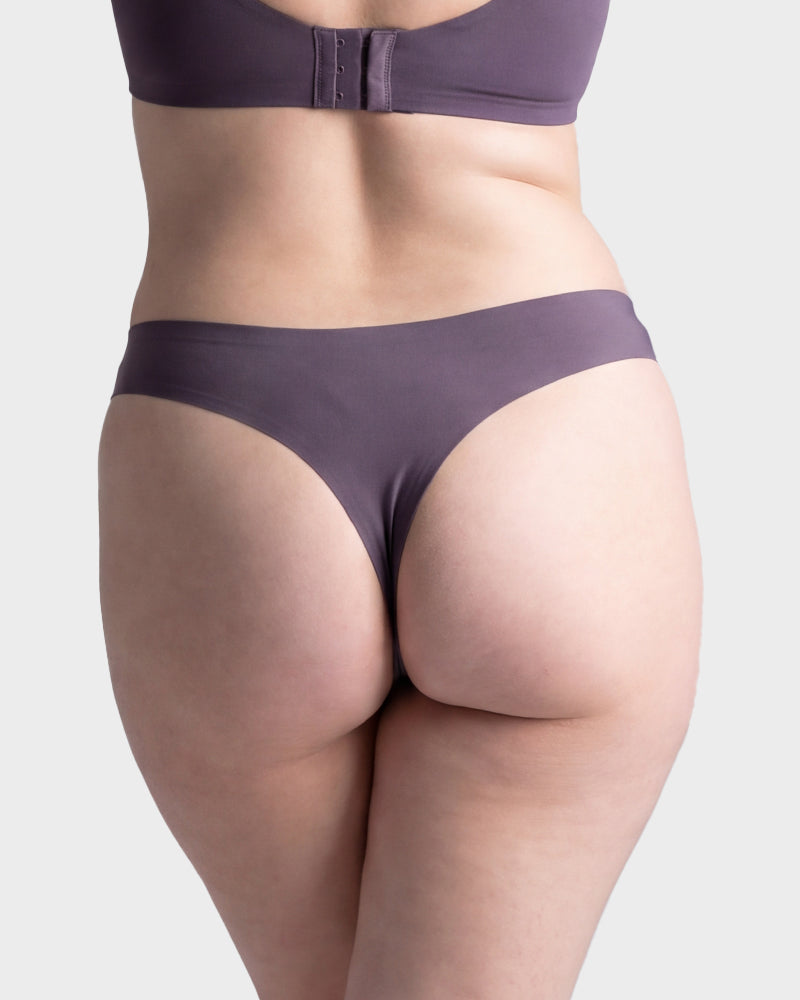 5-Pack Invisible Seamless Thongs