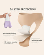 5-PACK Seamless Camel Toe Cover Thongs