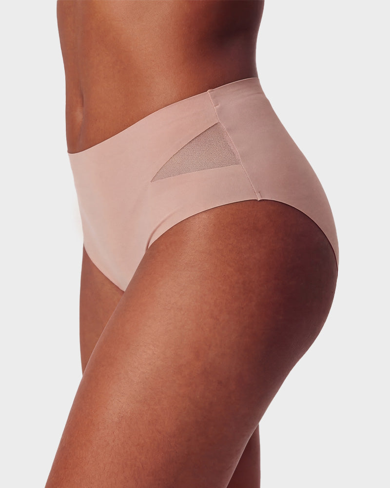 5-Pack Sexy Seamless Mesh Cutout Panties