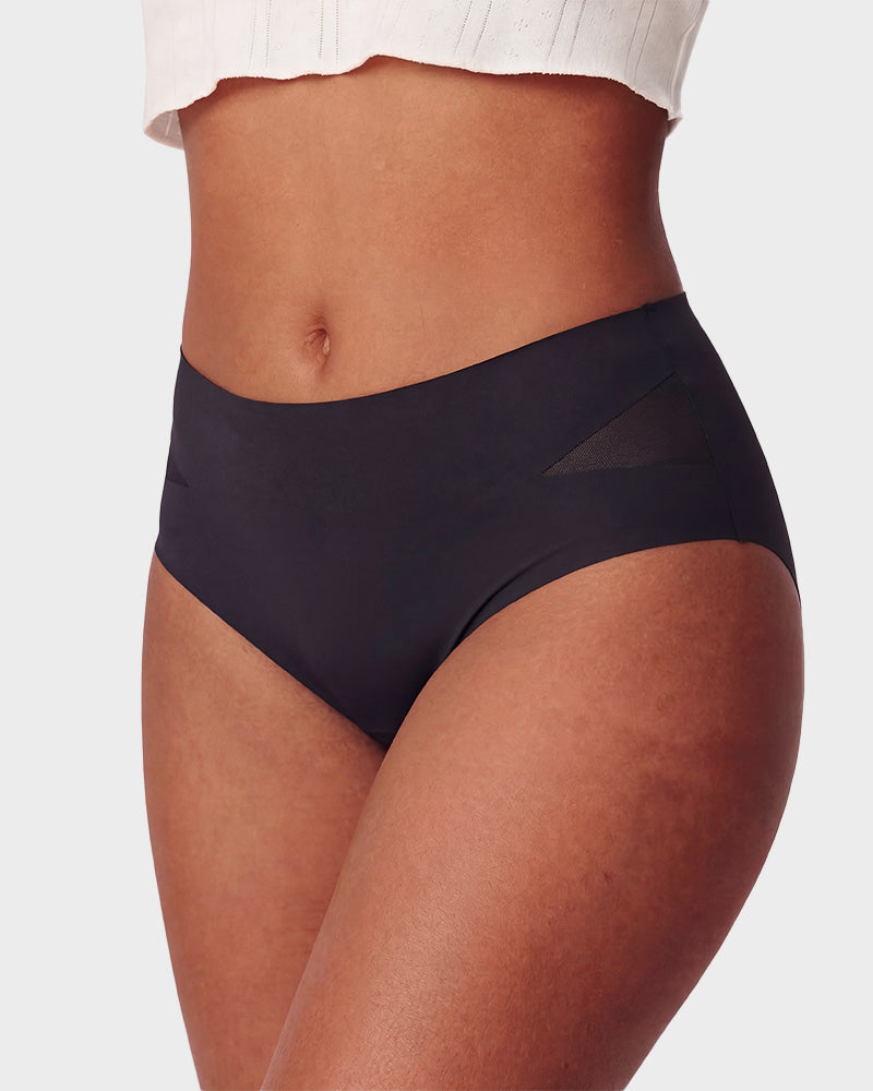 5-Pack Sexy Seamless Mesh Cutout Panties