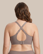 Soft Full Coverage Scalloped Wireless Jelly Bra